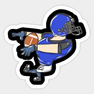 Rugby American Football Sport USA Gridiron Football Gift Sticker